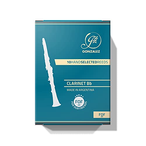 Gonzalez F.o.f Bb Clarinet Reeds Strength 3 #TOP1