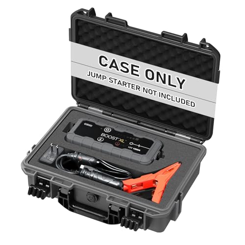 LOTOCASE Case for NOCO Boost GB50 – Waterproof Hard Shell Carrying Case with Custom Pre-Cut Foam...