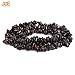 3-5mm Natural Garnet Gravel Gemstone Chips Beads for Jewelry Making Freeform Dark Red 34