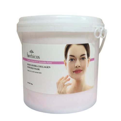 Rose Hydra Collagen Powder Mask Aging Dry Normal Skin 1000g