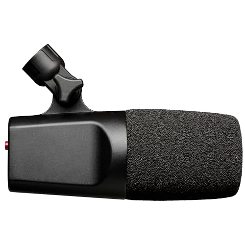 SE ELECTRONICS DynaCaster DCM6 XLR Dynamic Microphone with Built-in Preamp, Shockmount & Pop Filter - Front-Addressed Cardioid Dynamic Mic for Streaming - Voiceover, Broadcasting & Podcast Microphone by SE ELECTRONICS - Image 6