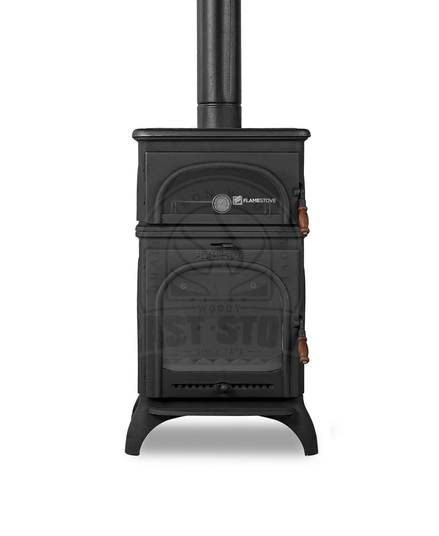 Amazon.com: Medium Cast Iron Wood Stove with Oven, Mini Fireplace For  Caravan u0026 Tent u0026 Tiny House, Fire Pit, Cast Iron Fireplace Stove, Cooker  Stove… : Home u0026 Kitchen