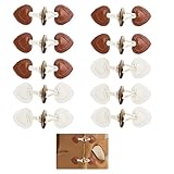 【Modelage à la Mode】La Bouton Manteau surface de la boucle adopte un design en forme de cœur de type brandebourg, avec un contour de bord dentelé, un style à la mode et nouveau. Les deux couleurs marron et beige sont classiques et discrètes.