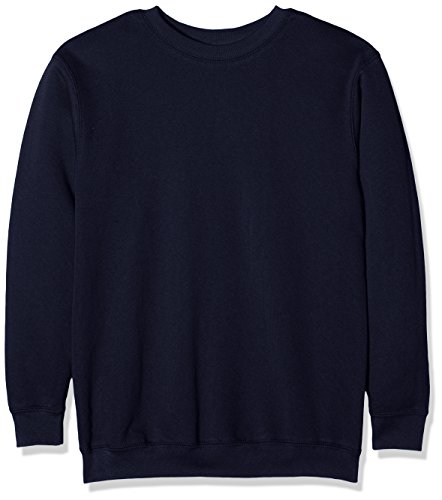 Fruit of the Loom Unisex Kids Set-In Classic Sweater Pack of 2, Deep Navy, 3-4 Years (Manufacturer Size:22)