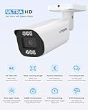 H.VIEW 4K 16 Channel Security Camera System 8TB Ultra Large HDD,16Pcs CCTV Camera Kits PoE 8MP Outdoor Bullet Wired Surveillance Video with Audio,16CH 4K H.265 NVR for 7/24 Recording - Image 5