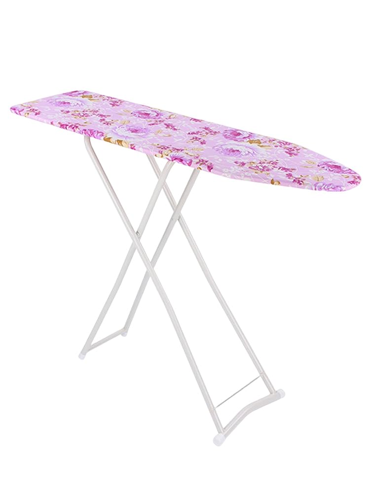 feneihe Ironing Boards, Full Size Ironing Boards 91 X 30cm with Heat Resistant Cover, Adjustable Height & Iron Rest To Secure Iron In Place, Lightweight & Foldable For Compact Storage, Perfect For Sm