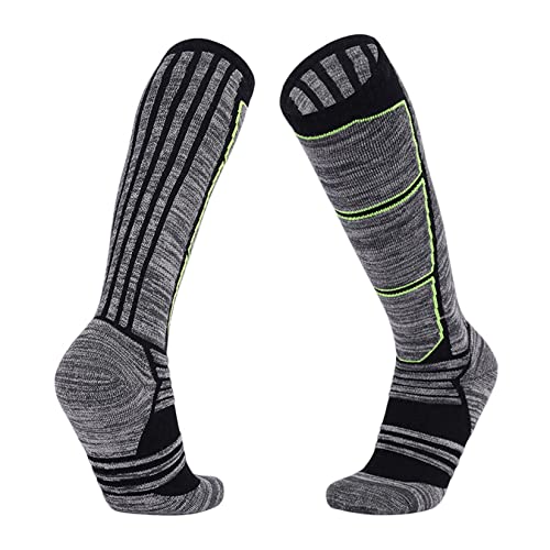 Meias Térmicas Masculinas, Meias De Clima Frio, Meias De Esqui De Joelho Compressão, Meias De Bota