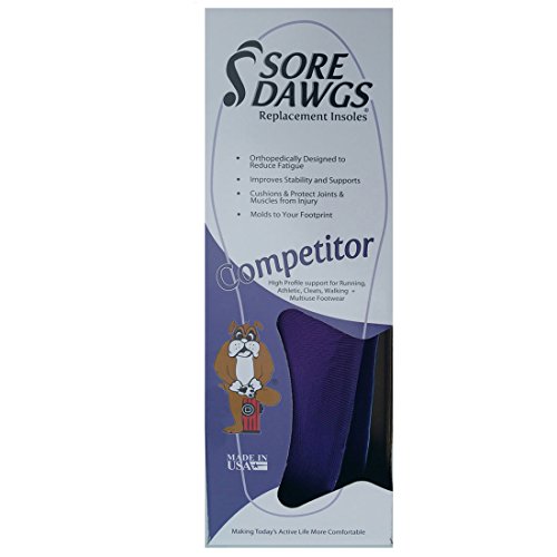 Plantillas para zapato Sore Dawgs Competitor (S) miniatura 3
