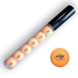 Pingponghouse Ballhalter (für 9 Bälle) + DHS Tischtennisball 40+ (Orange)