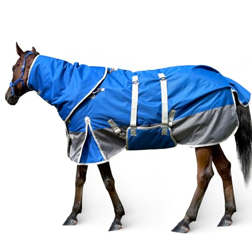 Adsuan 1200D Horse Blanket with Neck Cover