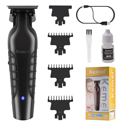 KEMEI 2299 Cordless Hair Clippers for Men Professional Zero Gapped Trimmer & Barber Hair Cutting Kit, Ideal Gifts for Men