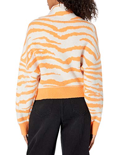 Image of KENDALL + KYLIE Women's Plus Size Turtle Neck Sweater with Slit