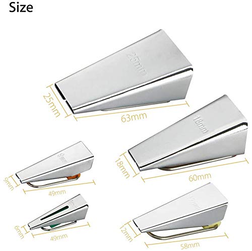 SagaSave 5 Pcs Fabric Bias Tape Maker Tools Multi-color DIY Quilting Tools Kit for Fabric Sewing Quilting Binding Foot Craft Clips Awl Quilter's Pin