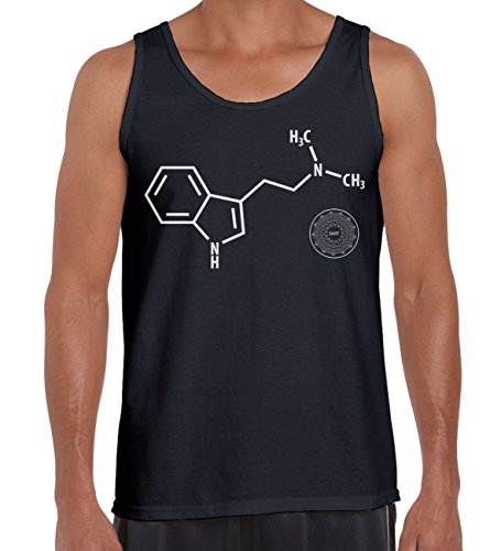 Tribal T-Shirts DMT chemiczna formuła psychodeliczna męska koszulka podkoszulek