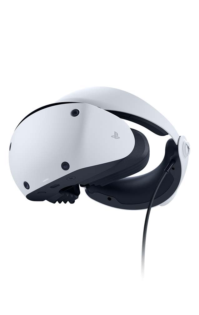 Sony, PlayStation VR2 PS5, Casque VR + Manette PS VR2 Sense, Casque de Réalité Virtuelle pour PS5, Compatible avec Console PlayStation 5, Couleur : Noir et Blanc