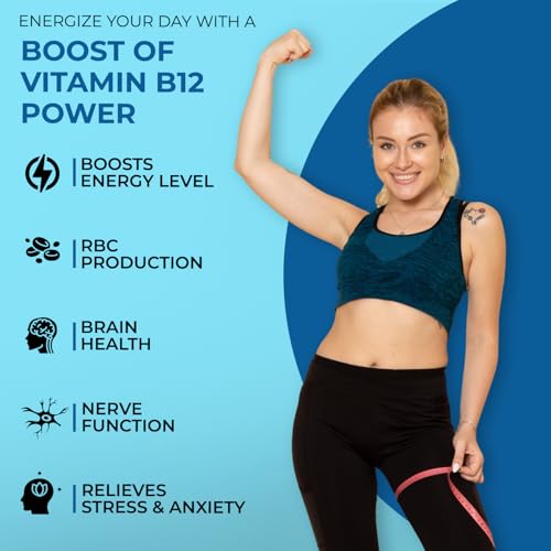 Image of THE BODY RESERVE Vitamin B12 Supplements Methylcobalamin 500 Mcg Tablets | Active For Men & Women 120 Veg (4-Month Supply)
