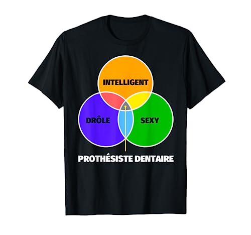 Prothésiste dentaire Cadeaux - Drôle Intelligent Sexy T-Shirt