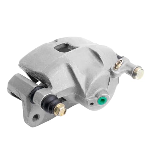 Image of Detroit Axle - 2pc Front Brake Calipers for Ford 89-92 Probe 88-92 Mazda MX-6 626, Disc Brake Calipers with Bracket Assembly 1990 1991 Replacement
