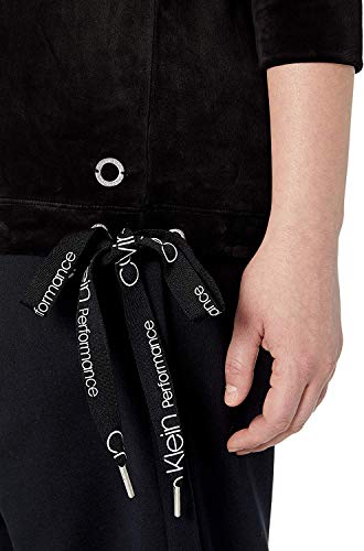 Calvin Klein Women's Plus Size Bottom Tie Cowl Neck Pullover2