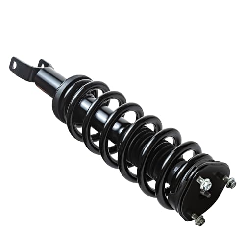 Image of Detroit Axle - 4WD Front Suspension Kit for 2013-2018 Ram 1500, Struts & Coil Spring Sway Bar End Links Outer Tie Rod Ends 2014 2015 2016 2017 Replacement Quick Install Ready Struts Shocks Assembly