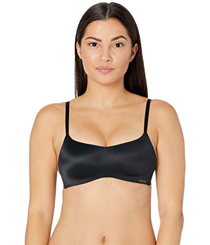 Image of Calvin Klein Women's Liquid Touch Lightly Lined Scoop Neck Bra