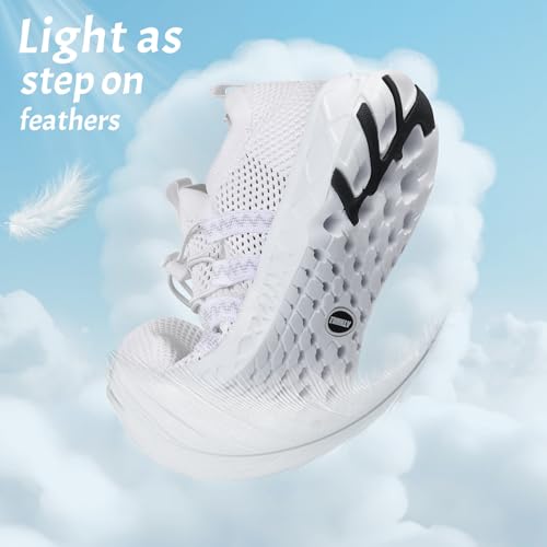 Image of ATHMILE Water Shoes for Men Women Barefoot Hiking Swim River Beach Knit | Adult Lake Pool Aqua Socks Quick Dry for Hiking Surfing Kayaking Sport Accessories Camping Must Haves