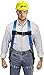 Miller by Honeywell P950D-4/UBL Duraflex Python Full-Body Ultra Harness with Mating Buckle Chest Strap, Universal, Blue