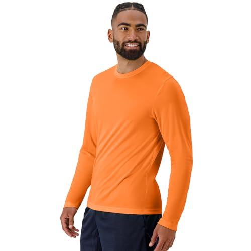 Image of Hanes Sport Men's Long-Sleeve T-Shirt Pack, Cool DRI Moisture-Wicking Performance T-Shirts, Performance Tee, 2-Pack