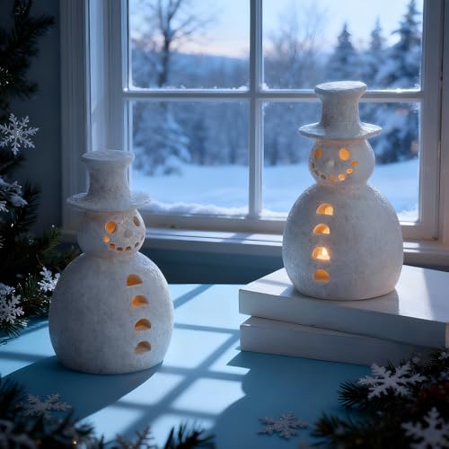 Terracotta Snowman