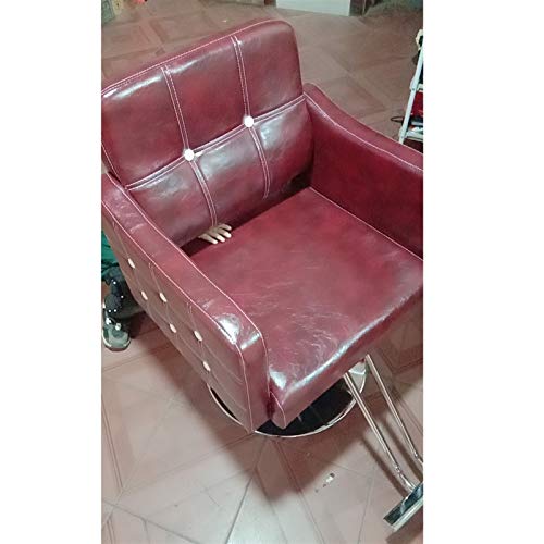 Beauty Shampoo Barbering Chair Hydraulic Chair, Barber Chair in Beauty & Personal Care Hydraulic Reclining Hair Styling Chair Salon Chair (Max Load Capacity 420 lbs) for Hair Stylist (Color : B) (A) - Image 3