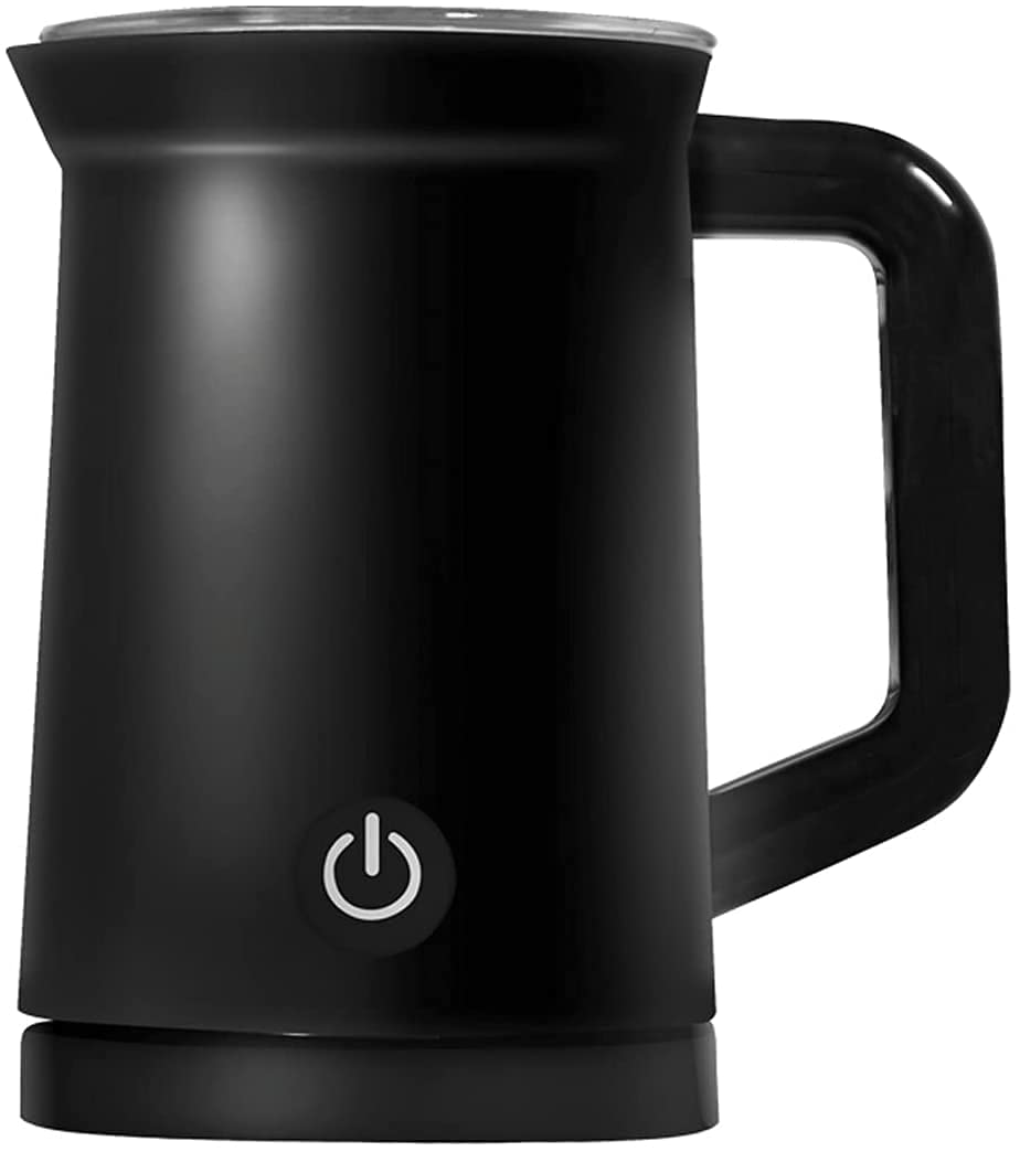 HMTE Montalatte Montalatte Elettrico Montalatte Montalatte Domestico 500W Cioccolata Calda Schiumalatte Automatico con funzionalità Latte Caldo e Freddo Acciaio Inossidabile 109