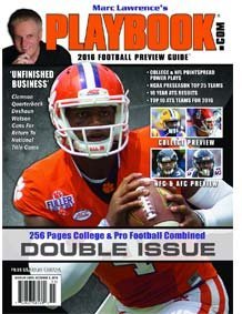 MARC LAWRENCE'S 2016 PLAYBOOK FOOTBALL PREVIEW