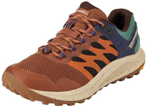 Merrell Nova 3 GTX, Zapatos para Senderismo Hombre, Papaya de Cáscara de Nu, 43 EU