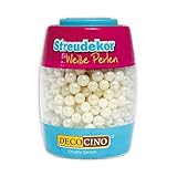  Zuckerstreusel Perlen, Weiß, 65g