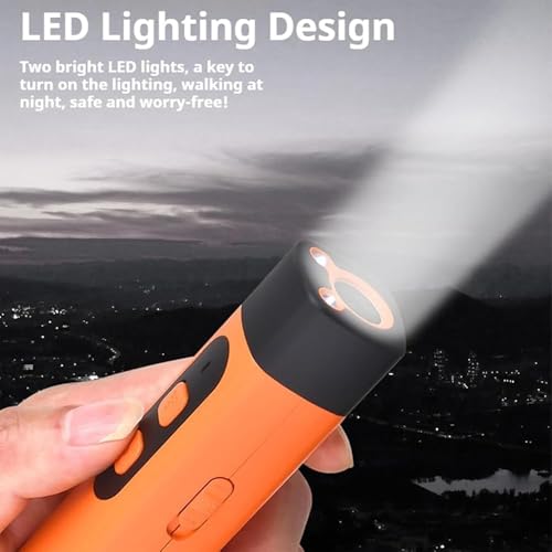 Purova Ruhemeister Hund, Anti-Bell-Gerät für Hunde, Geräte zur Abschreckung von bellenden Hunden mit LED-Taschenlampe und HD-Display (1 Stück)