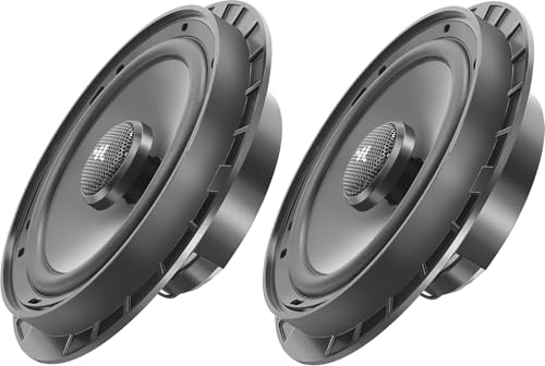 Image of Hydra Tunex 6.5 Inch 3-Way Coaxial Car Speaker, 625W Peak Power with Rain Guard Protection, Universal Fit Car Door Speakers (Set of 2)