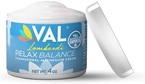 VAL Pure Zechstein Topical Magnesium, Pain Cream Relief and Recovery for Joints and Muscles, Whole Body Formula Back, Neck, Knee, Hand, Shoulder, Feet, elbow with Moisturizing Organic Shea Butter, 4oz
