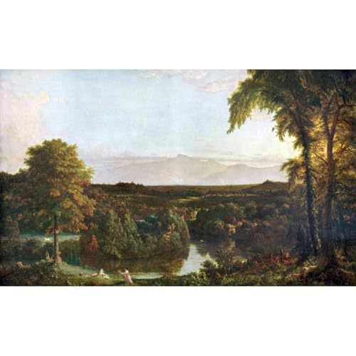 Toile haute définition In the Catskills Thomas Cole d'exception