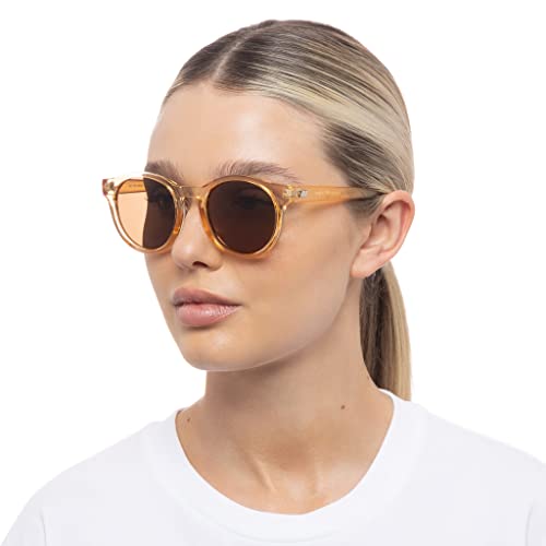 Le Specs Women's Hey Macarena Polarized Sunglasses, Blonde/Brown Mono, One Size #TOP6