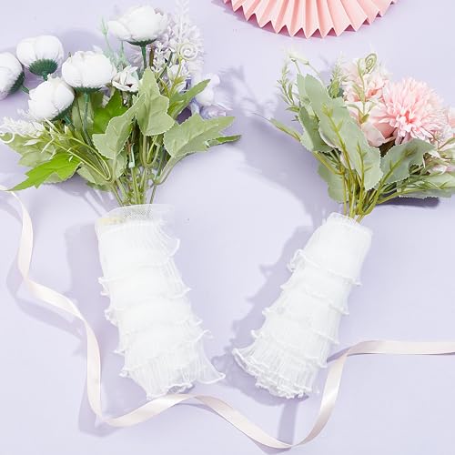 NICENEEDED 85 CM Stretch Ruffle Lace Trim - Image 4