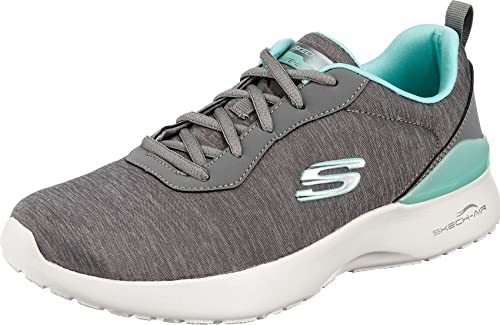 Skechers Women's Athleisure Sneaker, Grey /Mint,9 M US Price History