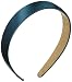 Trimweaver 1-Piece 25mm Satin Covered Headband, 1-Inch, Teal