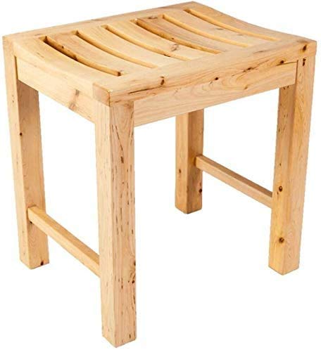 Taburete de baño antideslizante Iza ideal para relajarse en la ducha o decorar el dormitorio