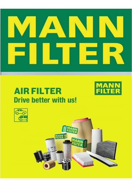 MANN FILTER Hava Filtresi, Renault Megane I 1.4 16V ile Uyumlu