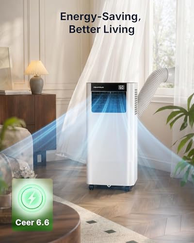 Temprium 10,000 BTU Portable Air Conditioners with WIFI Enabled, Smart Air Conditioner Portable with APP/Voice/Remote Control, Portable AC unit with Cool, Fan, Dry, Sleep, 24H Timer, up to 450 Sq.ft.