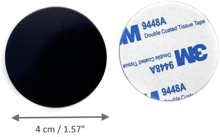 Dream Pilot Magnetic Kneeboard for iPad, iPad mini, iPhone, Any Android Smartphone, Any Tablet & Extra Metal Plates for Magnetic Pilot kneeboard, 6 Pack Bundle