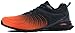 Kricely Men's Walking Shoes Extra Wide Lightweight Breathable Fashion Sneakers Athletic Gym Sports Trail Running Shoes（Wide Orange 12）