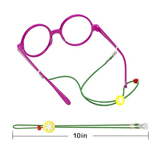 Half Crescen Kids Glasses Strap (Pack Of 12) Eyeglasses Straps For Kids, Sunglasses Holder Strap For Kids Girls #TOP1