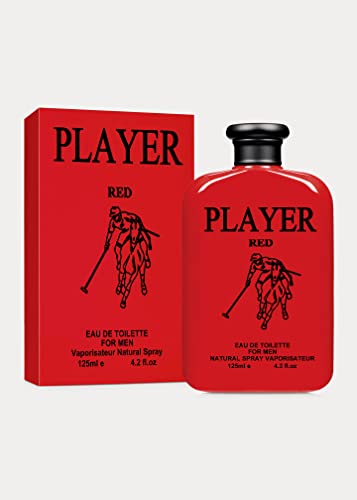 Tokuyo Cologne For Men Player Red Natural Spray Classic Long Lasting Scent Wonderful Fragrance Gift Eau De Toilette Perfume Daily Use 3.4 Fluid Ounce (Pack Of 1) #TOP5