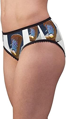 Swiss Alp Horn Panties, Swiss Alp Horn Underwear, Briefs, Cotton Briefs, Funny Underwear, Panties For Women